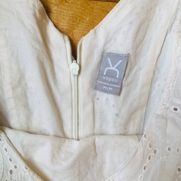 Voyons lace mini wrap dress - Picture 5 of 6